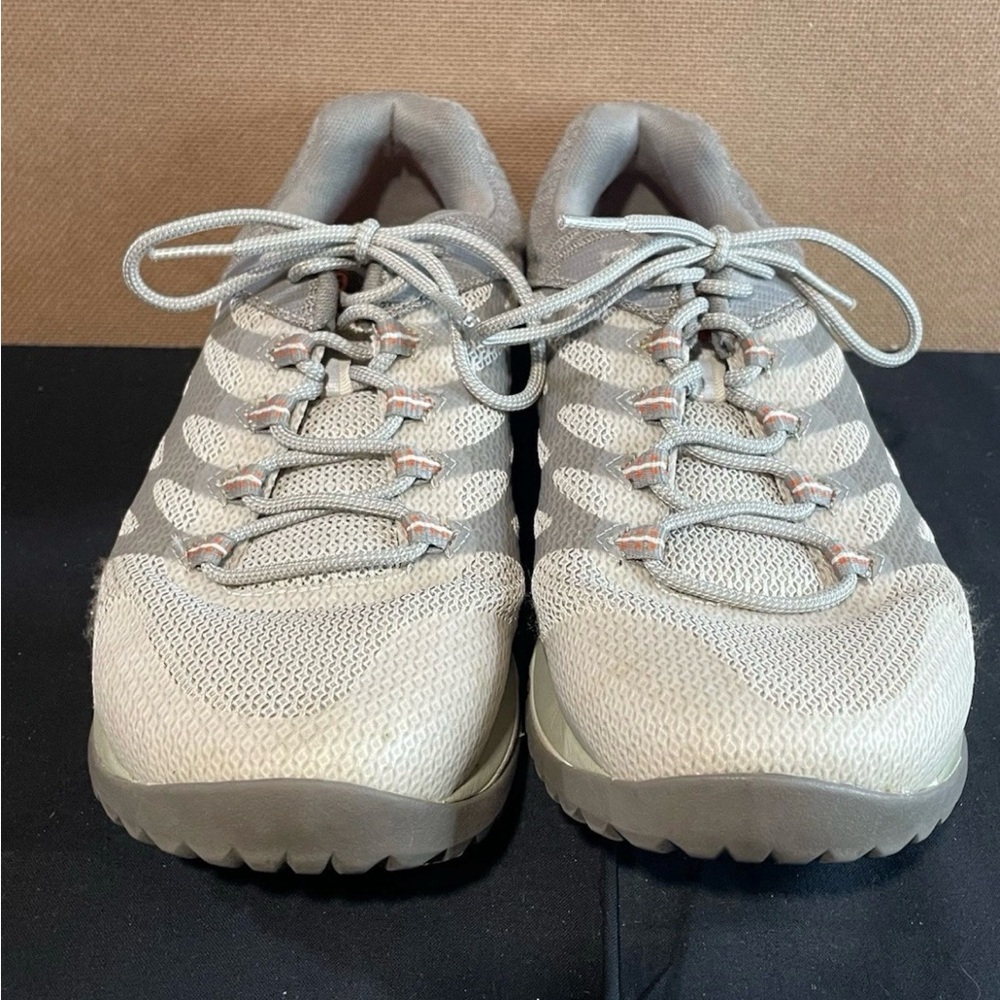 Merrell Antora 2 Grey Hiking Shoes Womens US 10 UK 7.5  Vibram Sole J135326